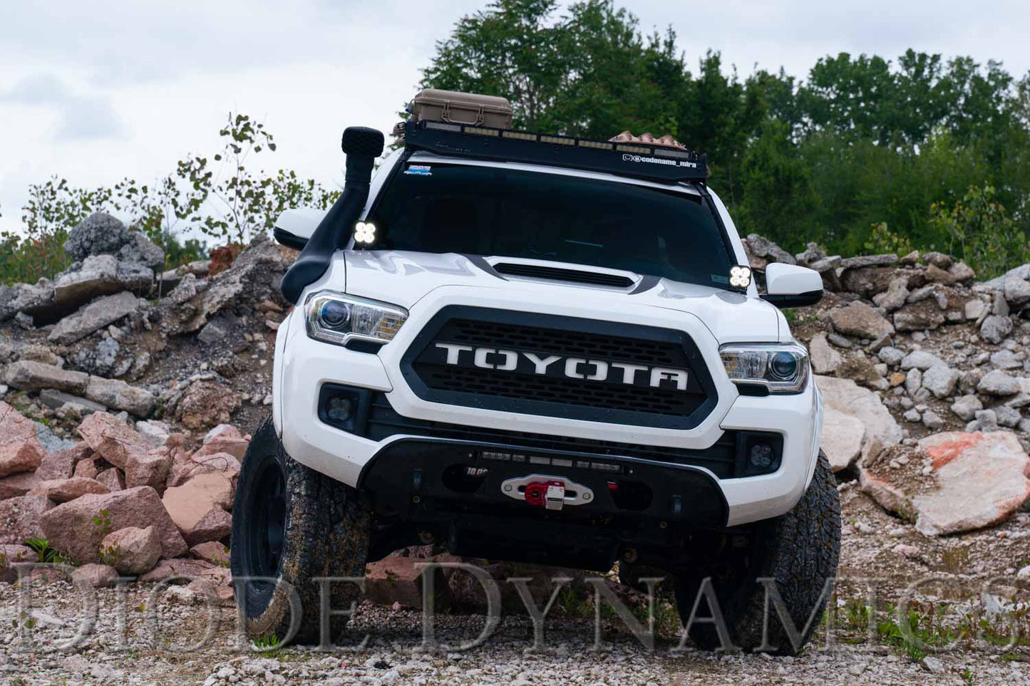 Diode Dynamics Tacoma Ditch Light Kit SS3 LED For 16-20 Toyota Tacoma Pro Driving Diode Dynamics