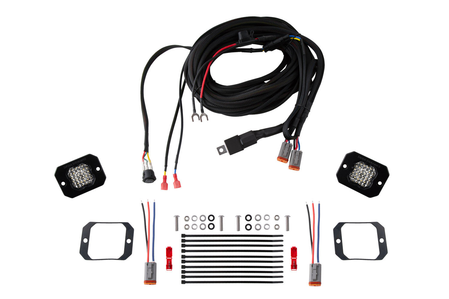 Diode Dynamics Stage Series Flush Mount Reverse Light Kit, C1 Sport Diode Dynamics