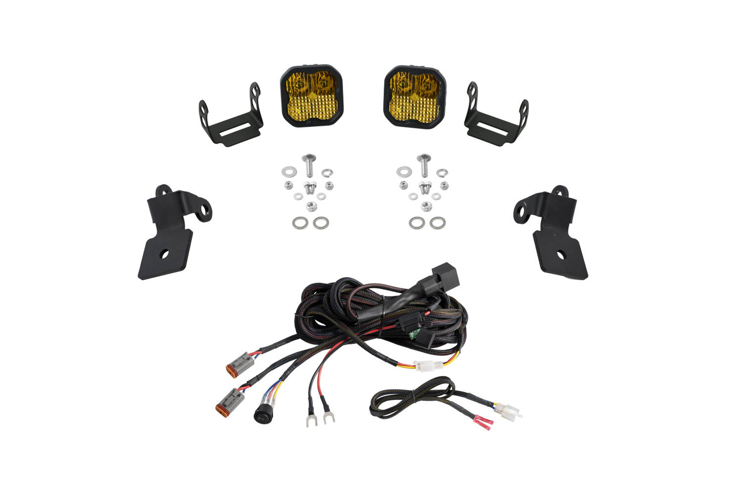 20-Present Polaris RZR A-Pillar LED Pod Kit SS3 Pro Combo Diode Dynamics