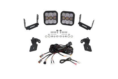 20-Present Polaris RZR A-Pillar LED Pod Kit SS5 Sport Combo Diode Dynamics-8