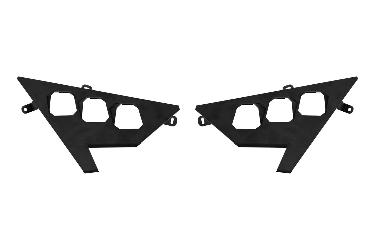 20-Present Polaris RZR C1 Headlight Mounting Bracket Kit (Pair) Diode Dynamics