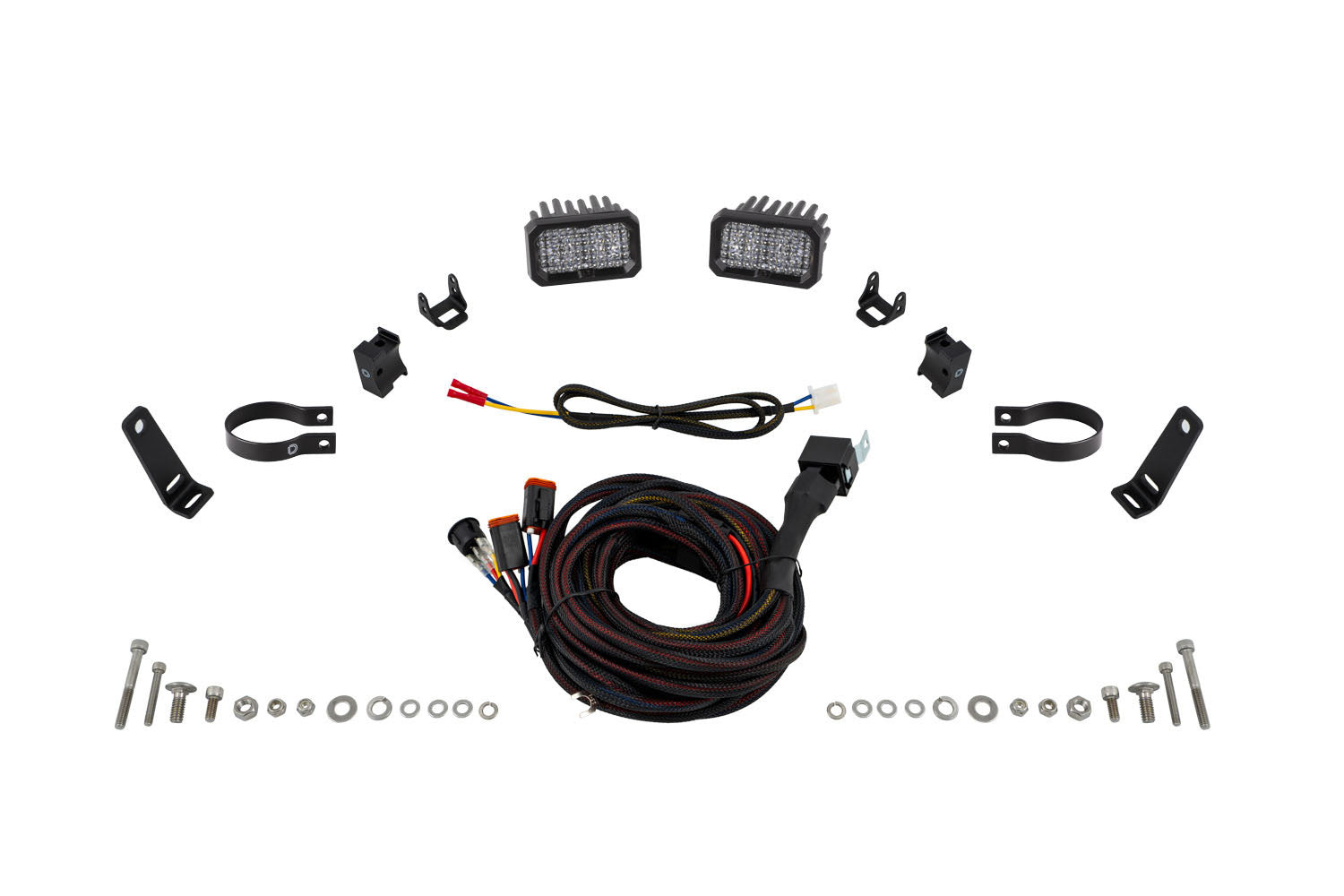 Diode Dynamics Stage Series 1.875 Inch Roll Bar Reverse Light Kit SSC2 Sport Diode Dynamics