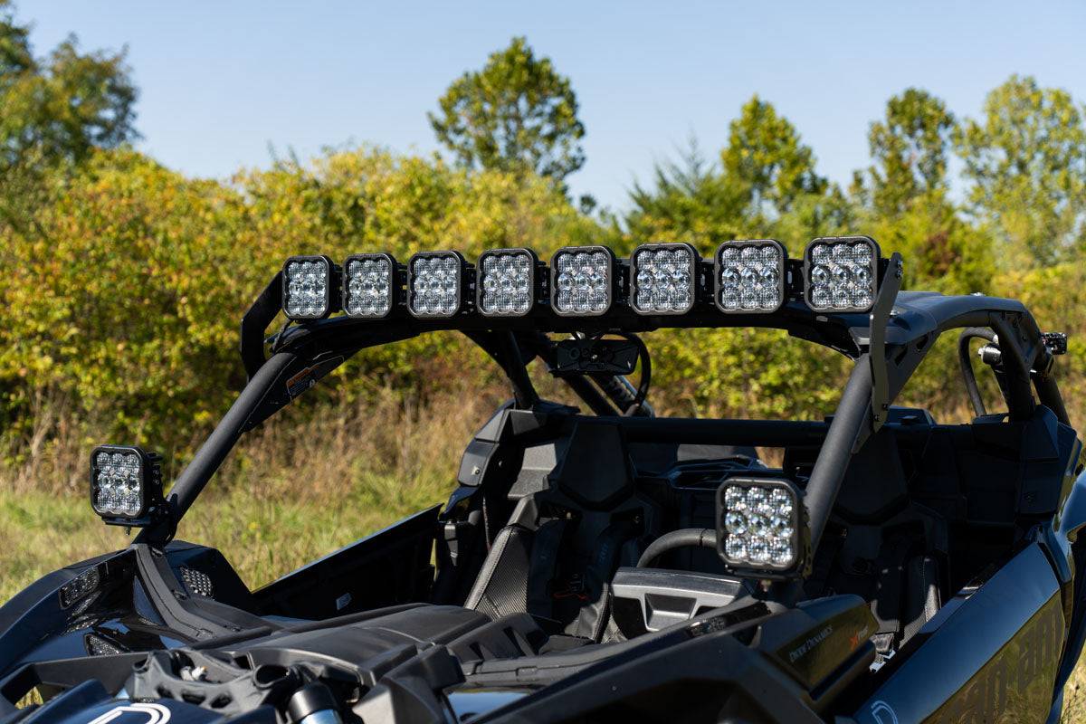 Diode Dynamics 2017-2024 Can-Am Maverick X3 SS5 Pro CrossLink Roof White Combo Lightbar Kit Diode Dynamics