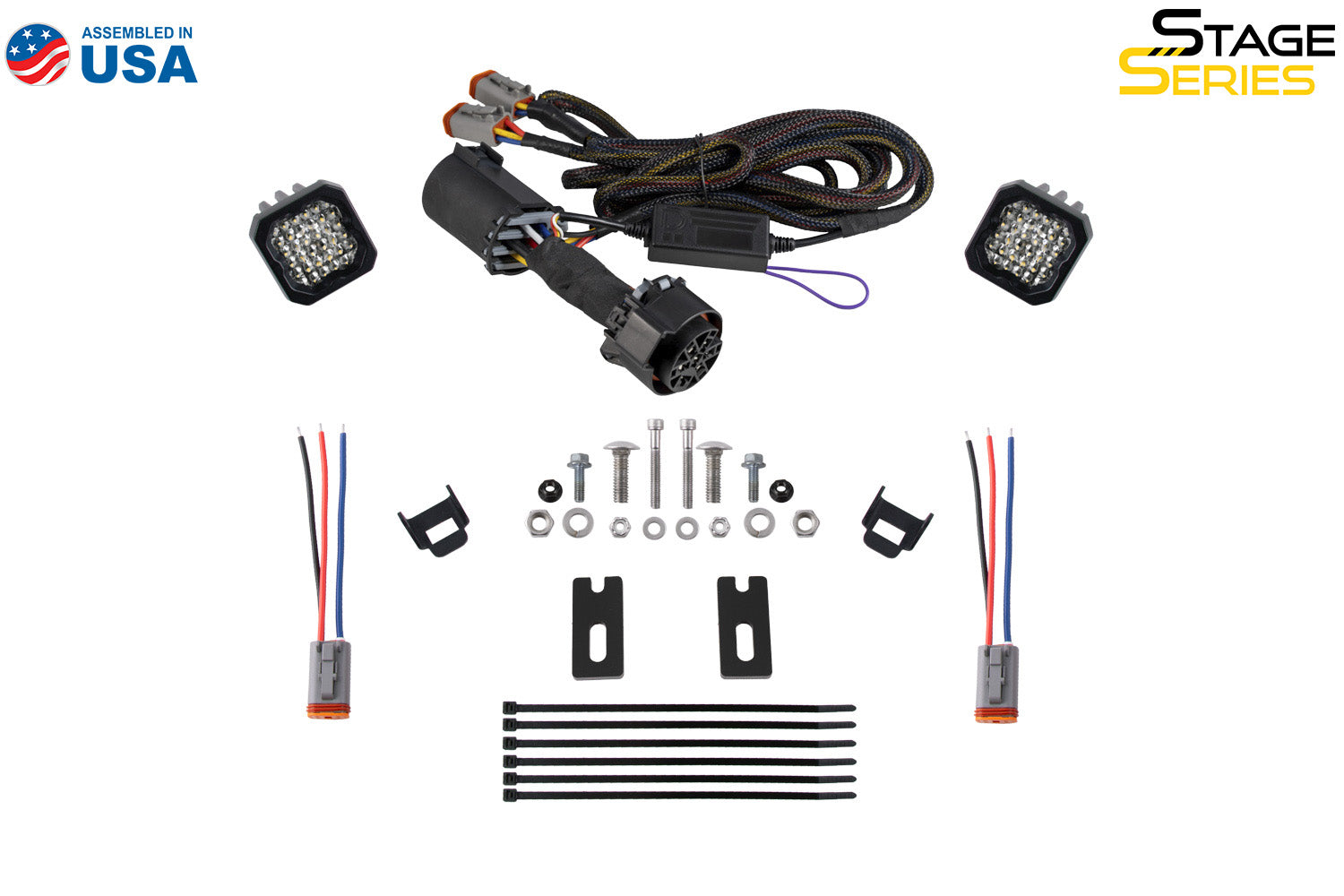 Diode Dynamics Stage Series Reverse Light Kit for 2024-Present Toyota Tacoma, C1R Diode Dynamics