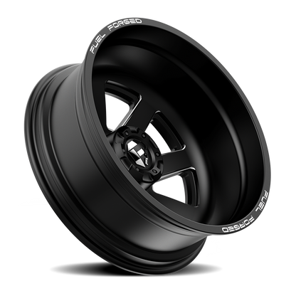 Dually 20X8.25 FF09D Dually DE09 BK Matte Black Milled Fuel Off Road Wheels-1