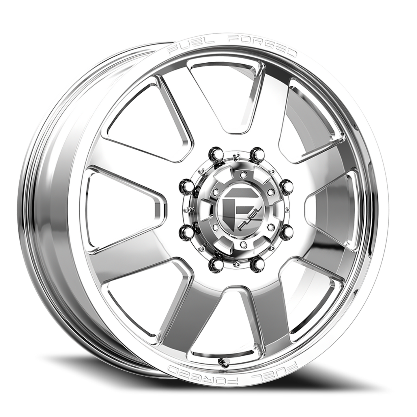 Dually 20X8.25 FF09D Dually DE09 PO Polished Fuel Off Road Wheels-9