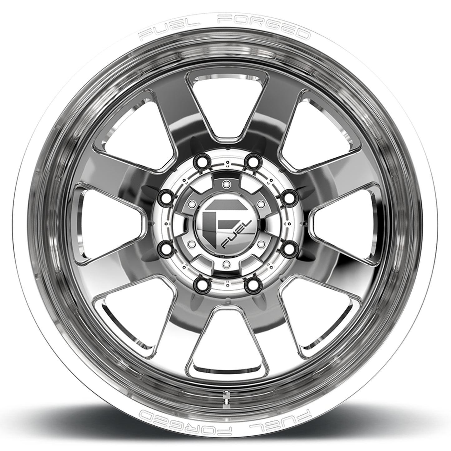 Dually 20X8.25 FF09D Dually DE09 PO Polished Fuel Off Road Wheels-8
