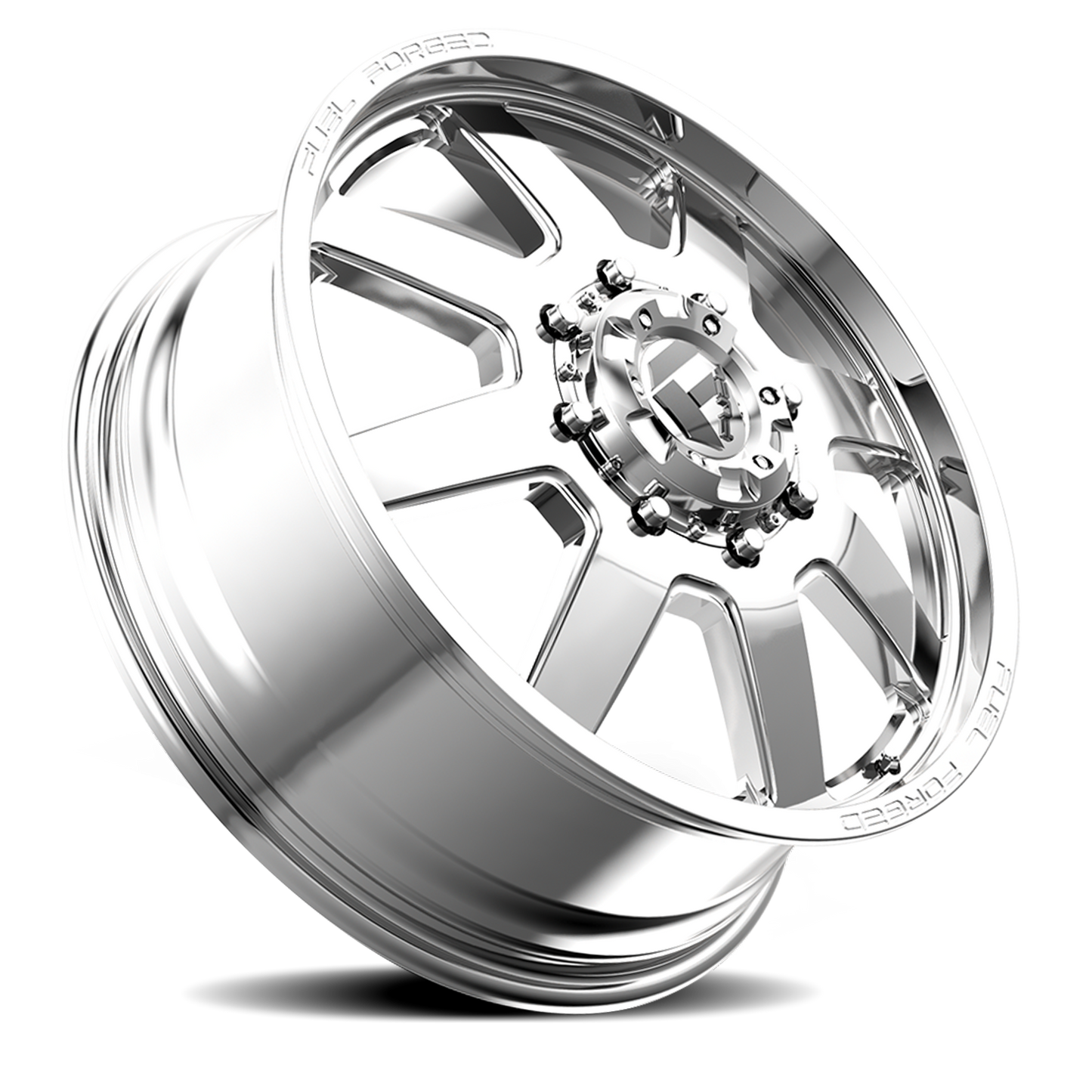 Dually 20X8.25 FF09D Dually DE09 PO Polished Fuel Off Road Wheels-10