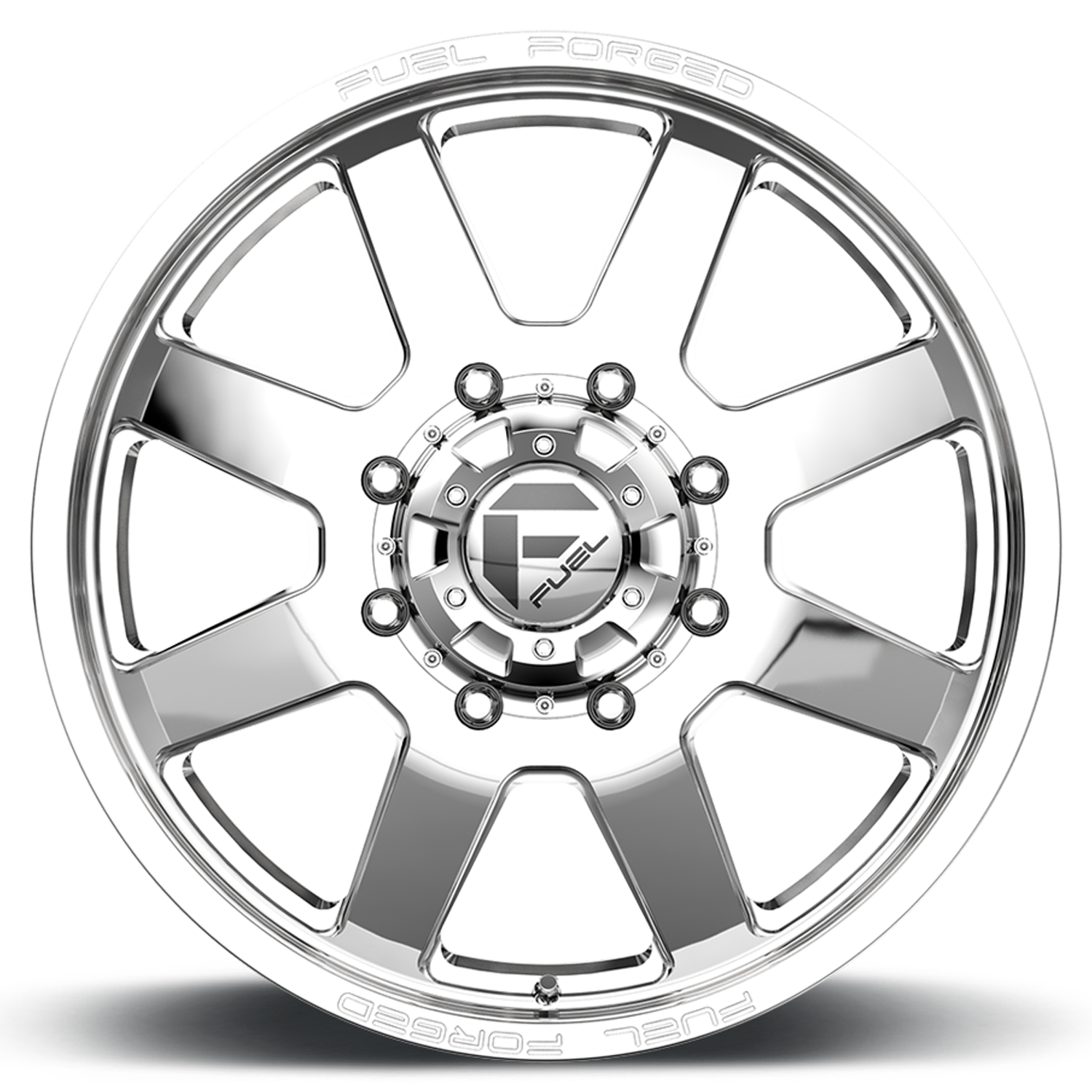 Dually 20X8.25 FF09D Dually DE09 PO Polished Fuel Off Road Wheels-11