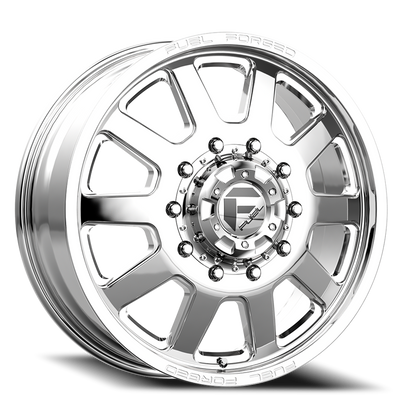 Dually 20X8.25 FF09D Dually DE09 PO Polished Fuel Off Road Wheels-3