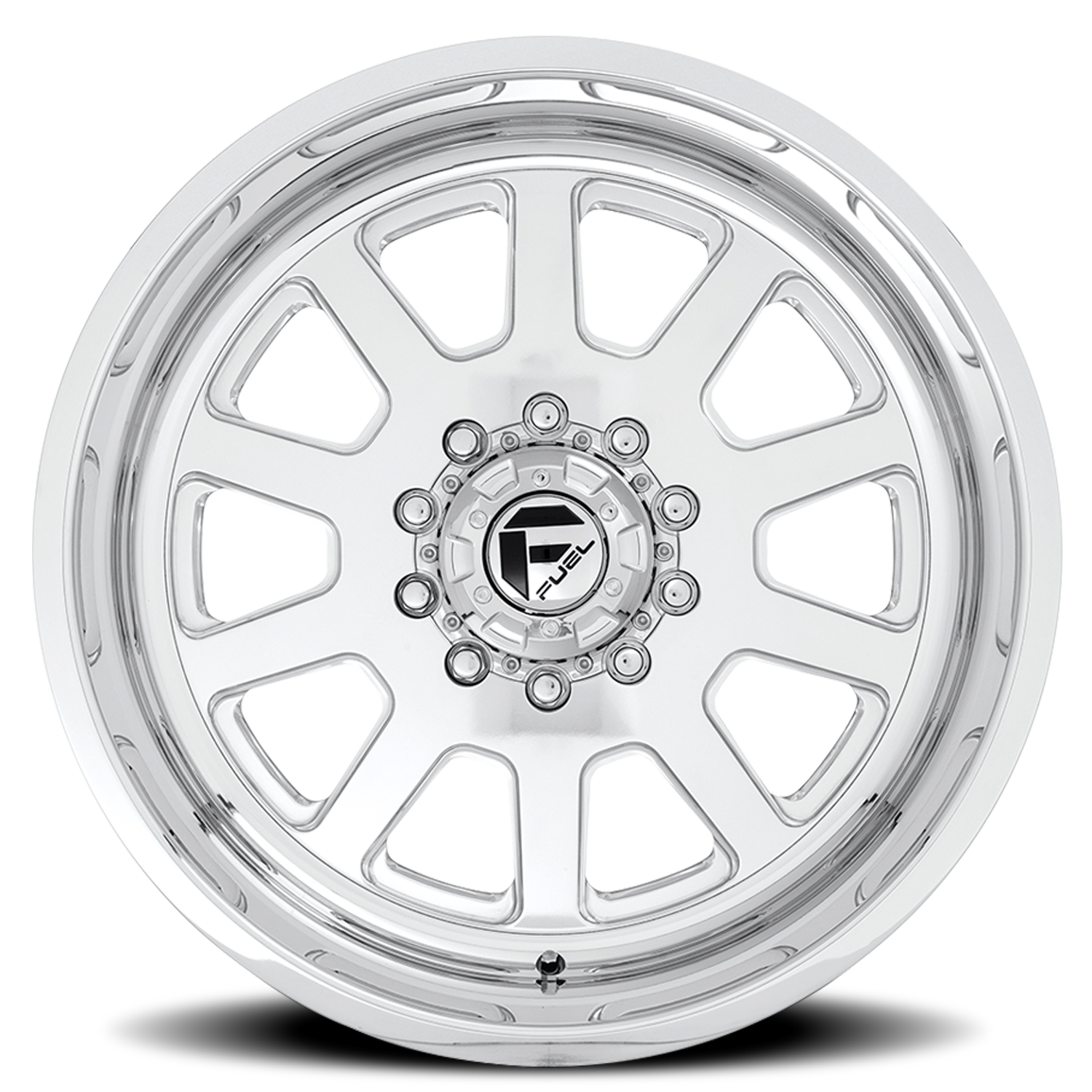 Dually 22X12 FF09D Dually DE09 Super Single PO Polished Fuel Off Road Wheels-8