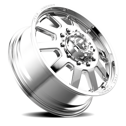 Dually 22X8.5 FF09D Dually DE09 PO Polished Fuel Off Road Wheels-4