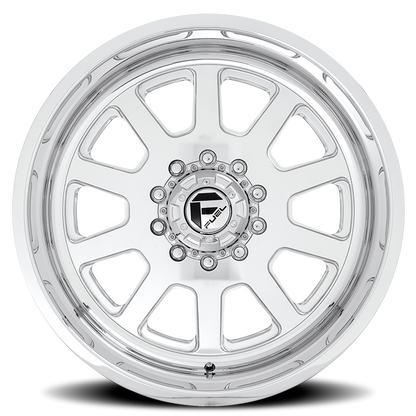 Dually 24X12 FF09D Dually DE09 Super Single PO Polished Fuel Off Road Wheels-11