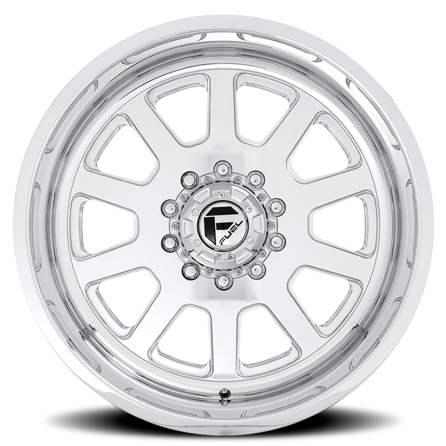 Dually 24X12 FF09D Dually DE09 Super Single PO Polished Fuel Off Road Wheels-8