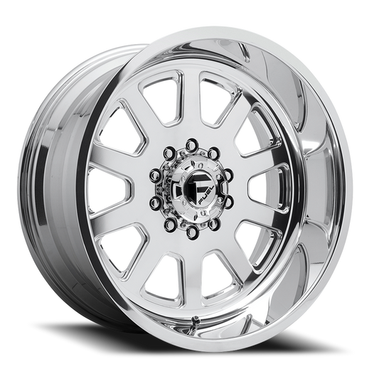 Dually 24X12 FF09D Dually DE09 Super Single PO Polished Fuel Off Road Wheels