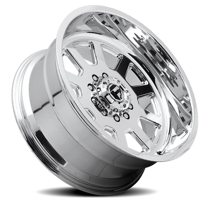 Dually 24X12 FF09D Dually DE09 Super Single PO Polished Fuel Off Road Wheels-1