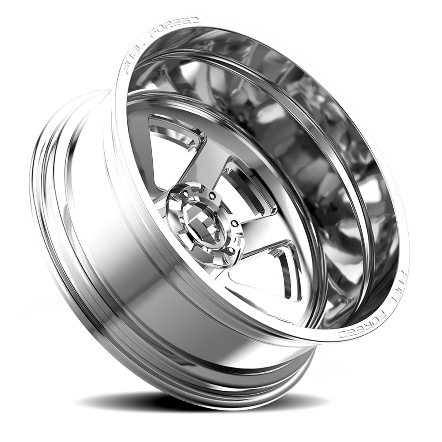Dually 24X8.25 FF09D Dually DE09 PO Polished Fuel Off Road Wheels-31