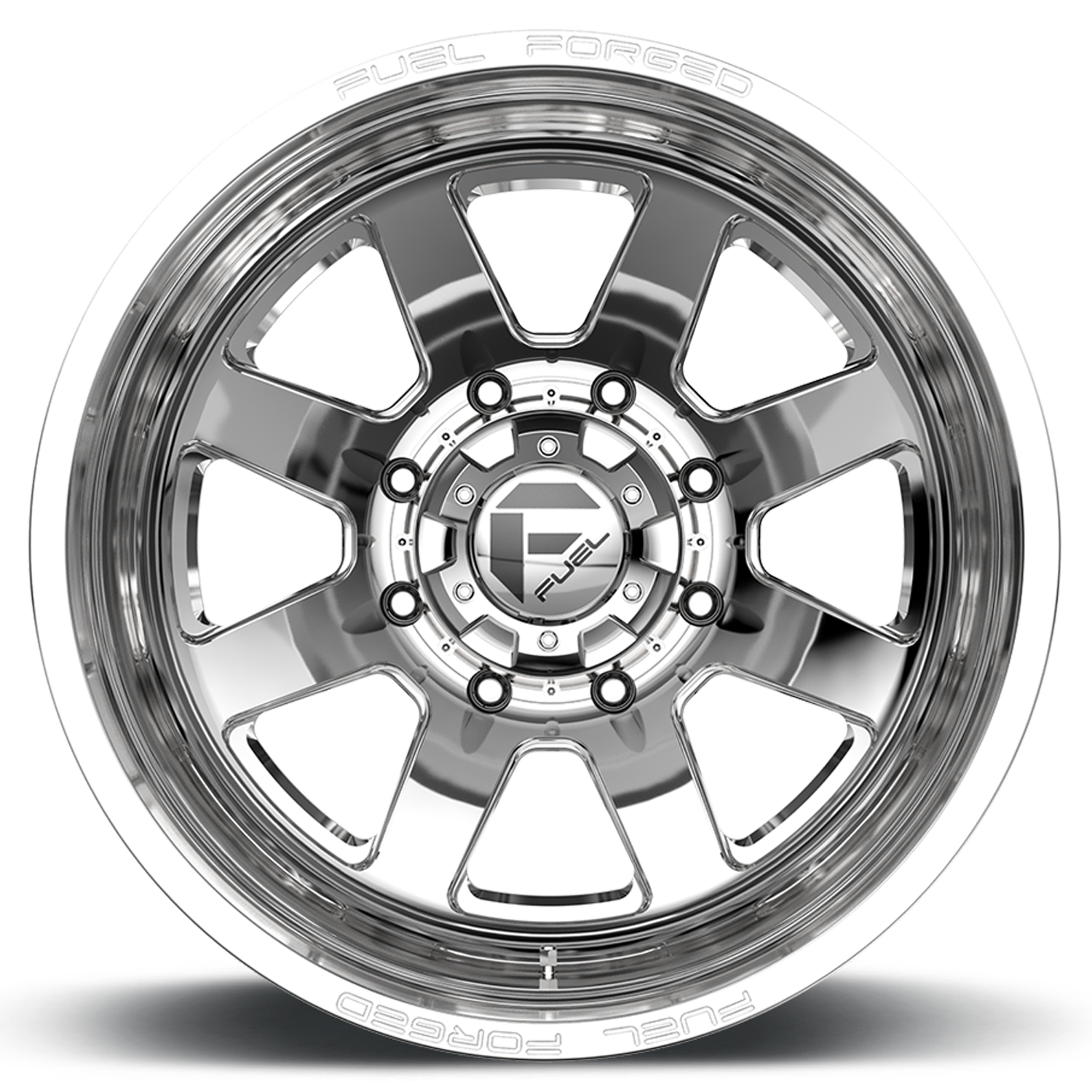 Dually 24X8.25 FF09D Dually DE09 PO Polished Fuel Off Road Wheels-11
