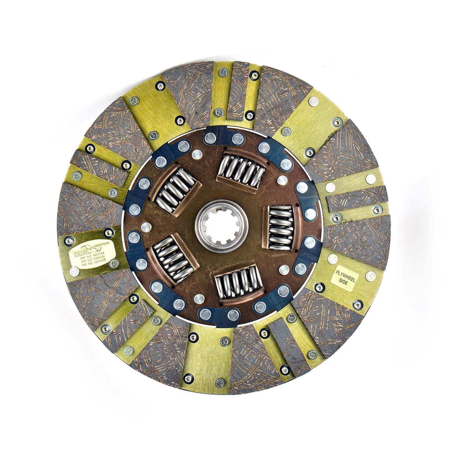High Performance Clutch Friction Disc 10.75 Inch Diameter 10-Spline Fits Jeep Wrangler 3.6L Dual Friction Centerforce