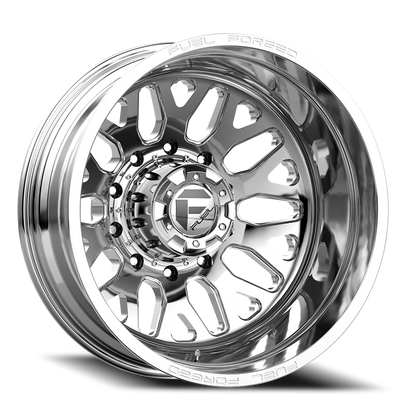 Dually 20X8.25 FF19D Dually DE19 PO Polished Fuel Off Road Wheels-12