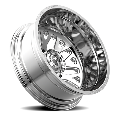 Dually 20X8.25 FF19D Dually DE19 PO Polished Fuel Off Road Wheels-1