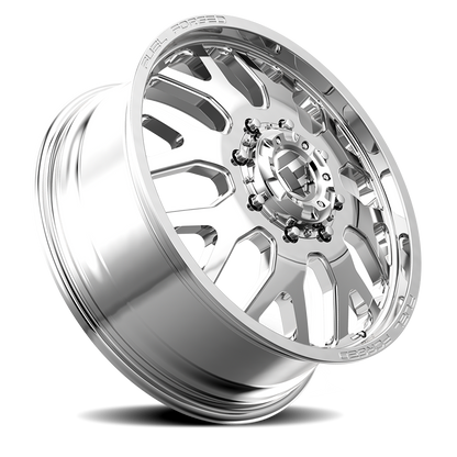 Dually 20X8.25 FF19D Dually DE19 PO Polished Fuel Off Road Wheels-4