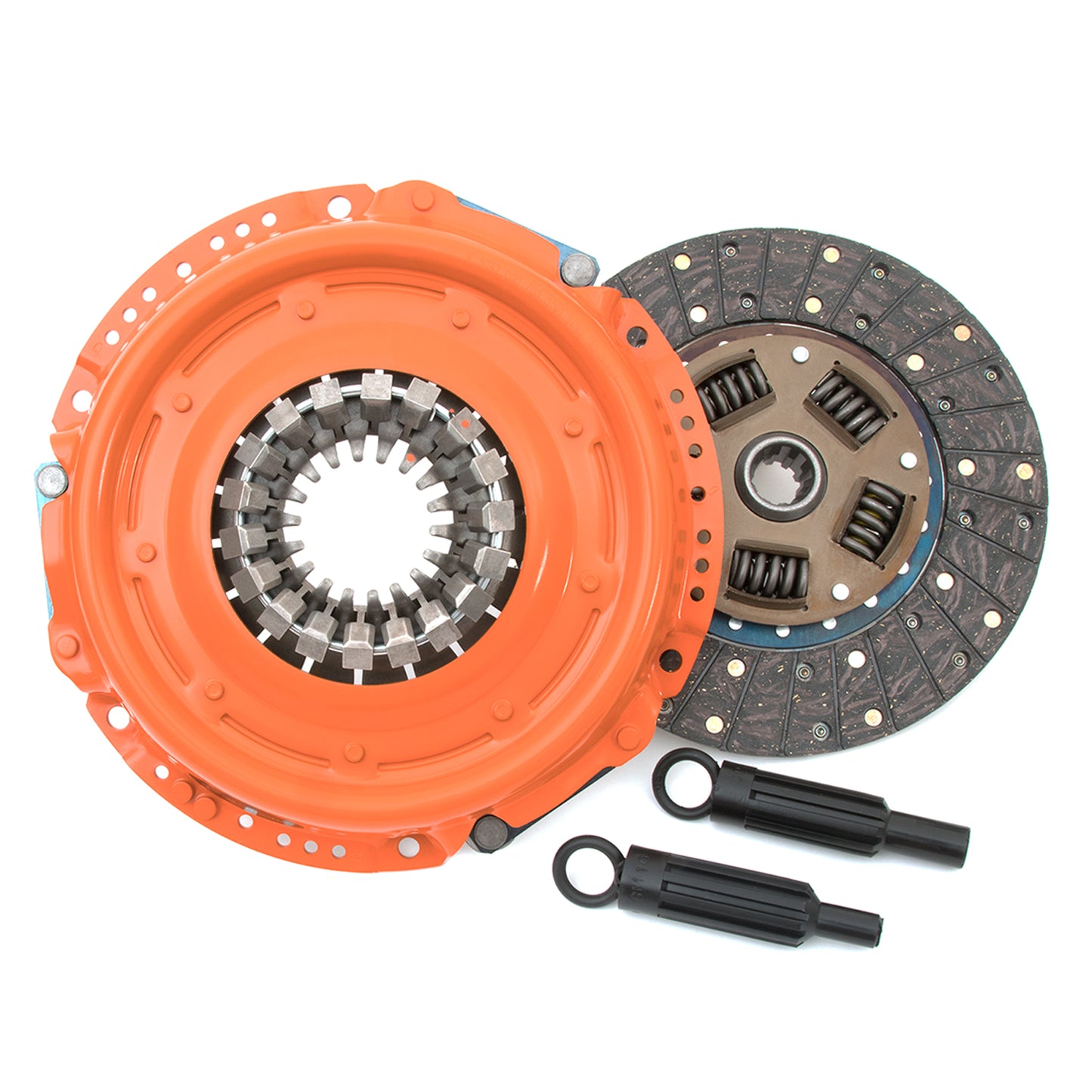 High Performance Clutch Pressure Plate and Disc Set 521 ft/lbs Capacity 10.4 Inch Diameter 10-Spline Fits American Motors/Dodge/Jeep Cars and Trucks 6 Cyl Dual Friction Centerforce
