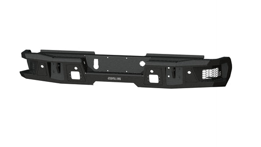 A2 Rear Bumper For 2020-2026 Silverado/Sierra 2500/3500 HD Light Cutouts Bodyguard Bumpers