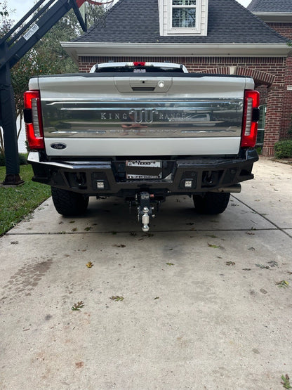 A2 Rear Bumper For 2023-2026 Ford F250/F350/F450 Superduty Sensor Cutouts Light Cutouts Bodyguard Bumpers-5