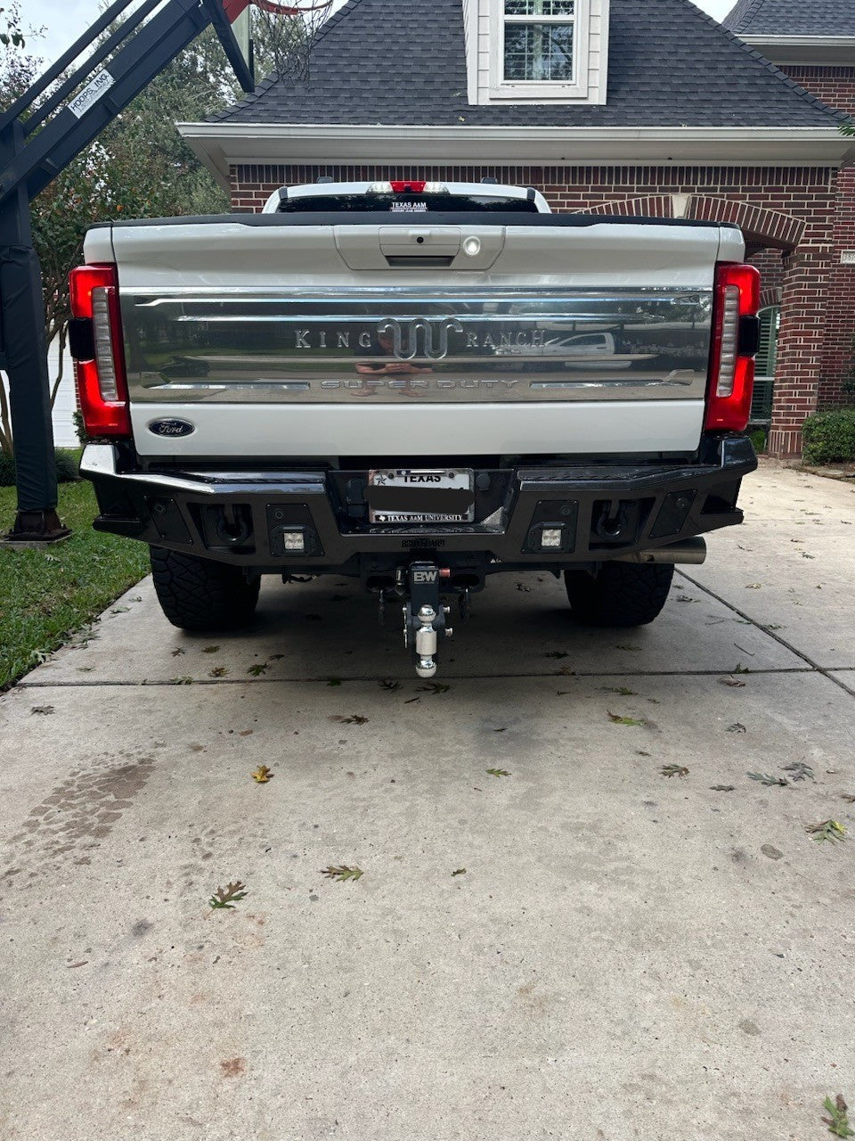 A2 Rear Bumper For 2023-2026 Ford F250/F350/F450 Superduty Sensor Cutouts Light Cutouts Bodyguard Bumpers-2