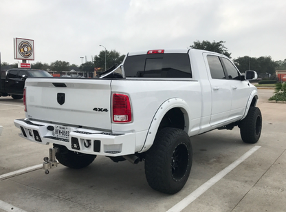 A2 Rear Bumper For 2010-2018 Ram 2500/3500 HD Light Cutouts Bodyguard Bumpers-9