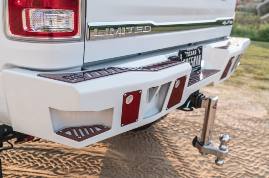 A2 Rear Bumper For 2010-2018 Ram 2500/3500 HD Light Cutouts Bodyguard Bumpers-6