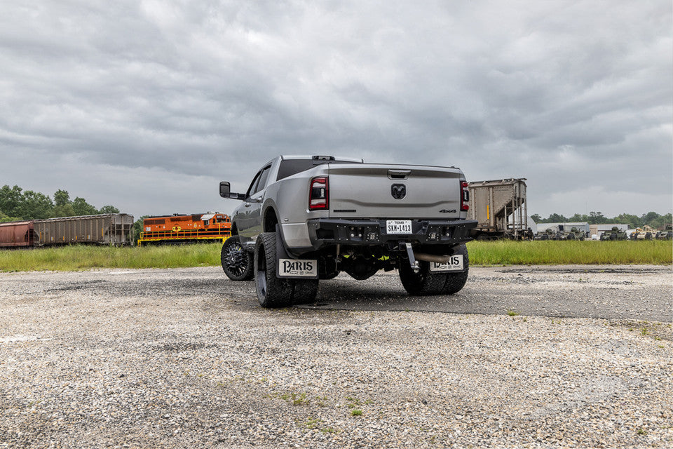 A2 Rear Bumper For 2019-2026 Ram 2500/3500 HD No Sensor Cutouts Light Cutouts Bodyguard Bumpers-3