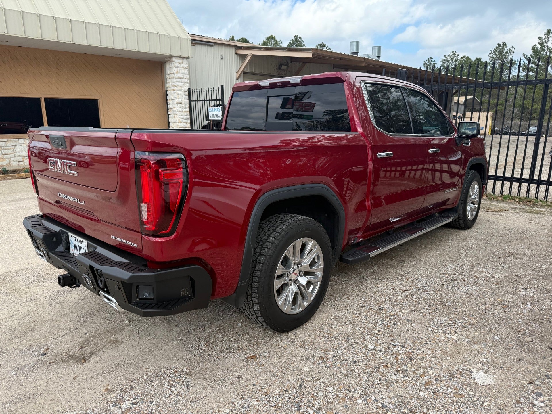 A2 Rear Bumper For 2019-2025 Silverado/Sierra 1500 Sensor Cutouts Light Cutouts Fits Dual Exhaust Only Bump Bodyguard Bumpers-1
