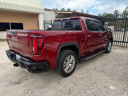 A2 Rear Bumper For 2019-2025 Silverado/Sierra 1500 Sensor Cutouts Light Cutouts Fits Dual Exhaust Only Bump Bodyguard Bumpers-1