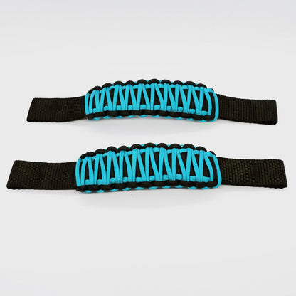 Adjustable Paracord Door Limiting Straps For 1987-2025 Jeep YJ/TJ/JK/JKU/JL/JLU/Gladiator Pair Bartact