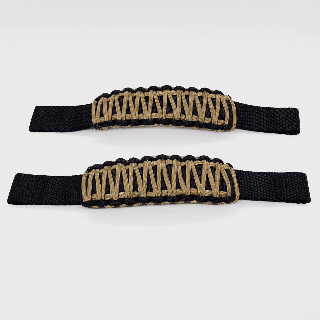 Adjustable Paracord Door Limiting Straps For 1987-2025 Jeep YJ/TJ/JK/JKU/JL/JLU/Gladiator Pair Bartact-23