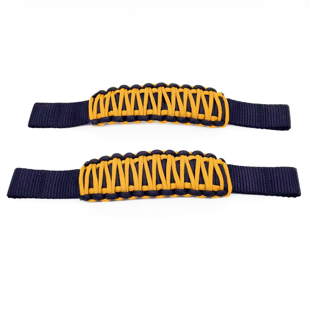 Adjustable Paracord Door Limiting Straps For 1987-2025 Jeep YJ/TJ/JK/JKU/JL/JLU/Gladiator Pair Bartact-22