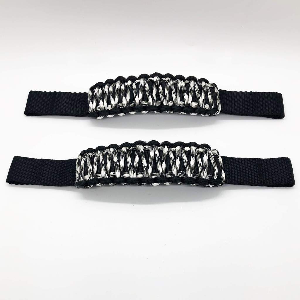 Adjustable Paracord Door Limiting Straps For 1987-2025 Jeep YJ/TJ/JK/JKU/JL/JLU/Gladiator Pair Bartact-21