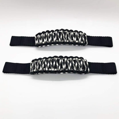Adjustable Paracord Door Limiting Straps For 1987-2025 Jeep YJ/TJ/JK/JKU/JL/JLU/Gladiator Pair Bartact-21