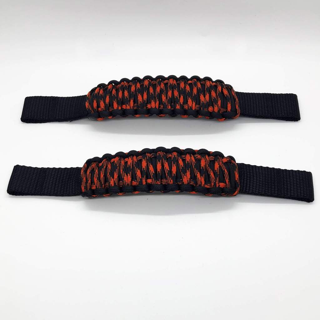 Adjustable Paracord Door Limiting Straps For 1987-2025 Jeep YJ/TJ/JK/JKU/JL/JLU/Gladiator Pair Bartact-18