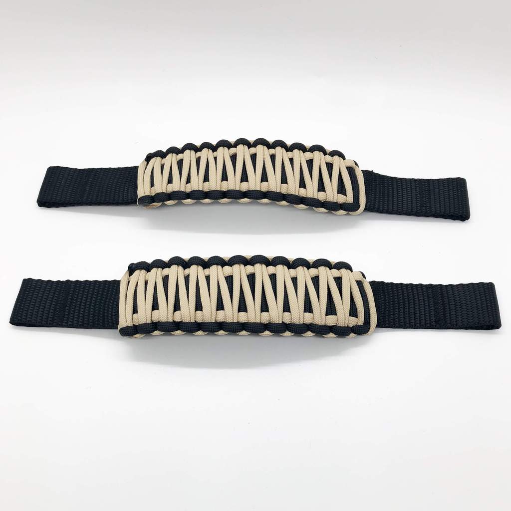 Adjustable Paracord Door Limiting Straps For 1987-2025 Jeep YJ/TJ/JK/JKU/JL/JLU/Gladiator Pair Bartact-17