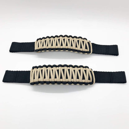 Adjustable Paracord Door Limiting Straps For 1987-2025 Jeep YJ/TJ/JK/JKU/JL/JLU/Gladiator Pair Bartact-17