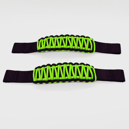 Adjustable Paracord Door Limiting Straps For 1987-2025 Jeep YJ/TJ/JK/JKU/JL/JLU/Gladiator Pair Bartact-16
