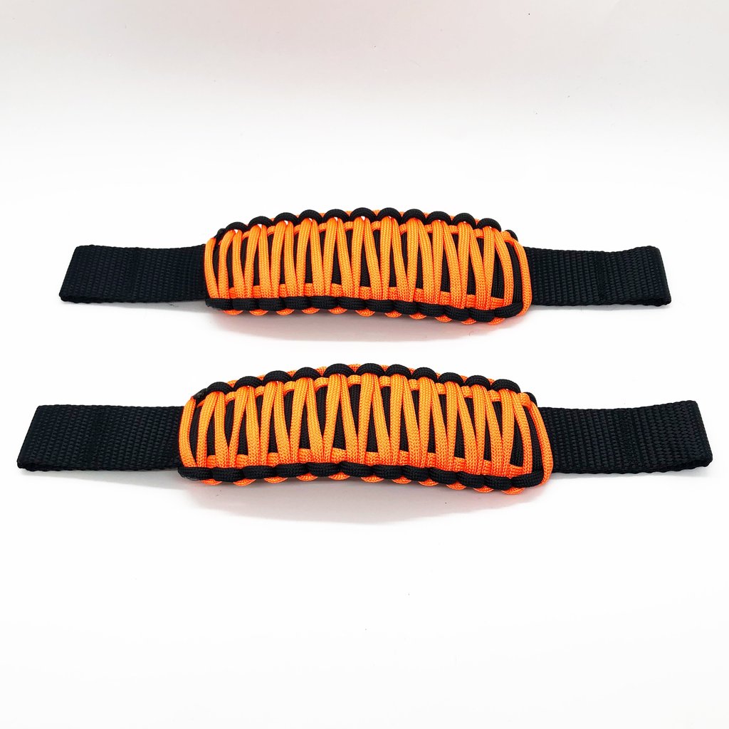 Adjustable Paracord Door Limiting Straps For 1987-2025 Jeep YJ/TJ/JK/JKU/JL/JLU/Gladiator Pair Bartact-14