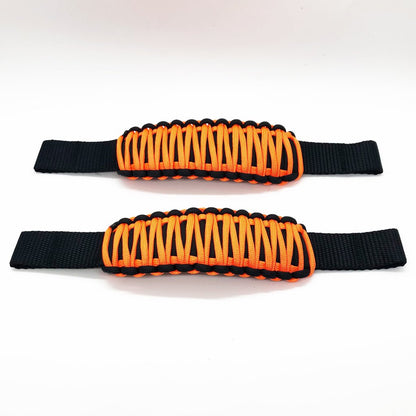 Adjustable Paracord Door Limiting Straps For 1987-2025 Jeep YJ/TJ/JK/JKU/JL/JLU/Gladiator Pair Bartact-14