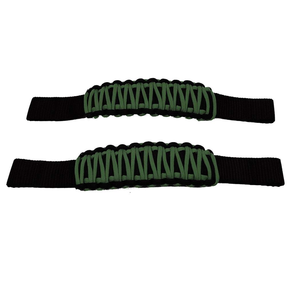 Adjustable Paracord Door Limiting Straps For 1987-2025 Jeep YJ/TJ/JK/JKU/JL/JLU/Gladiator Pair Bartact-13