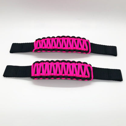 Adjustable Paracord Door Limiting Straps For 1987-2025 Jeep YJ/TJ/JK/JKU/JL/JLU/Gladiator Pair Bartact-12