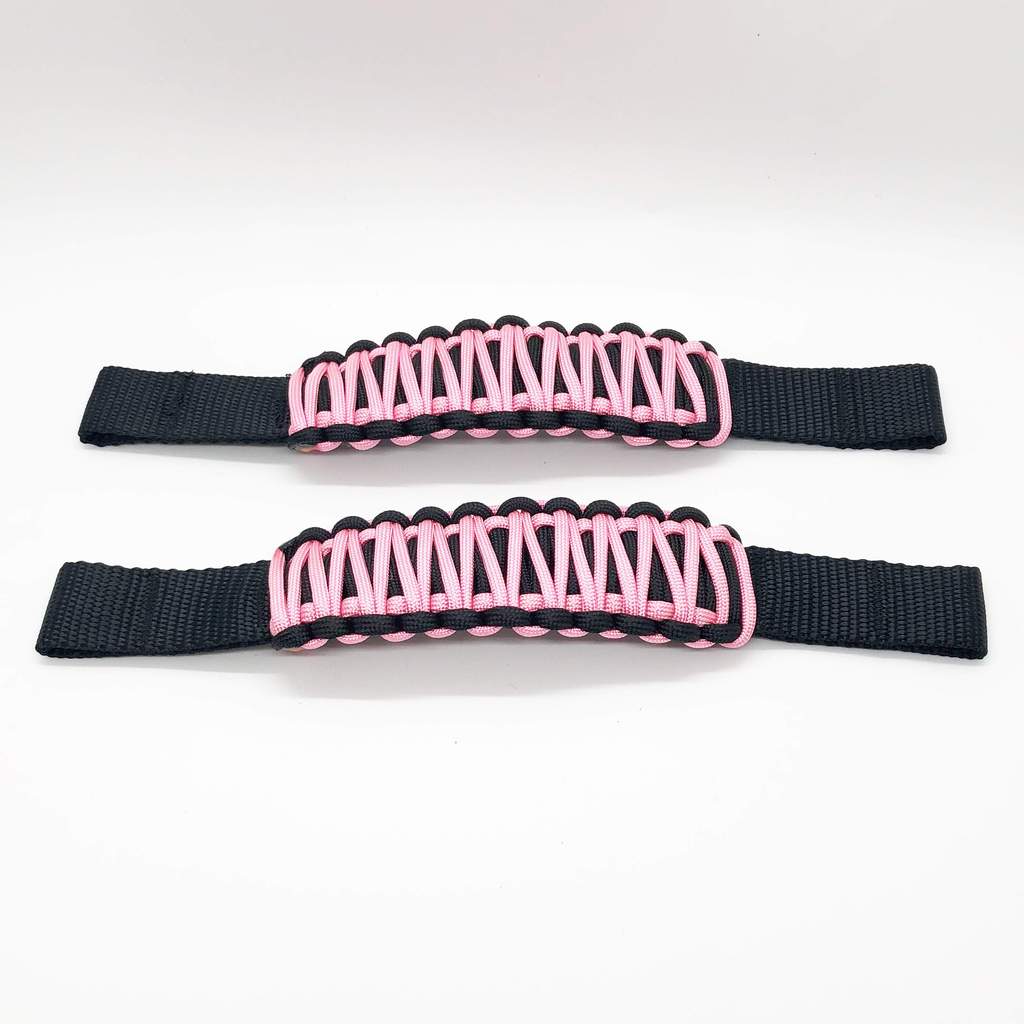 Adjustable Paracord Door Limiting Straps For 1987-2025 Jeep YJ/TJ/JK/JKU/JL/JLU/Gladiator Pair Bartact-11