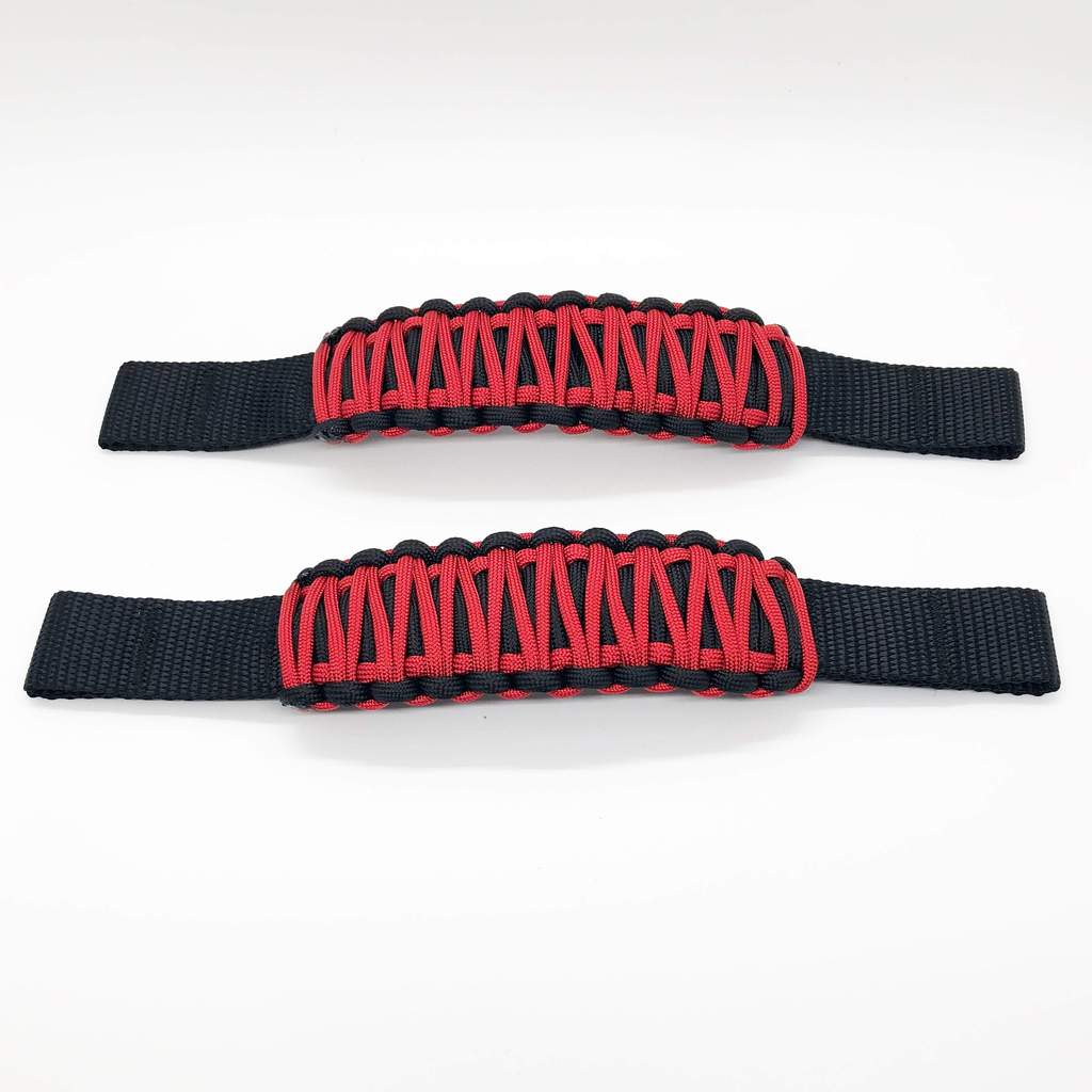 Adjustable Paracord Door Limiting Straps For 1987-2025 Jeep YJ/TJ/JK/JKU/JL/JLU/Gladiator Pair Bartact-10